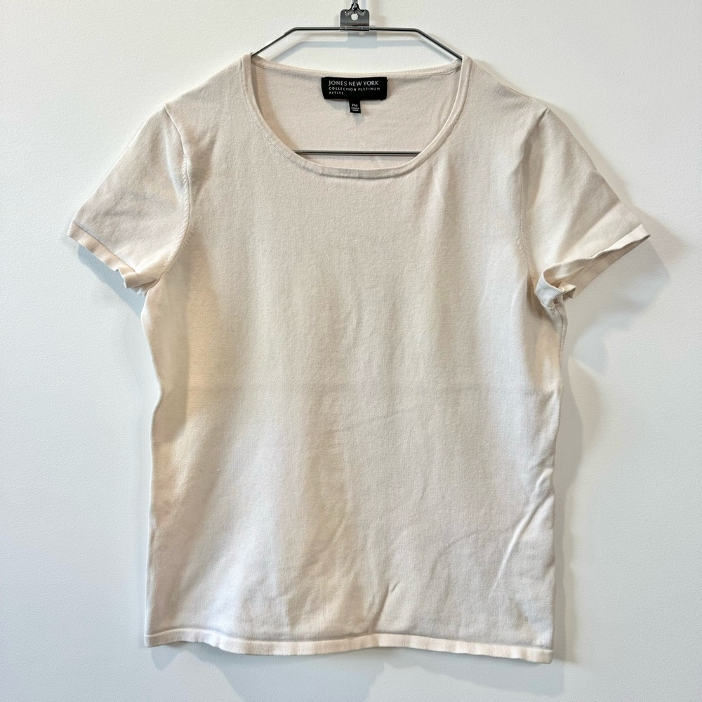 🛍️ 4 for 20$ / Jones New York short sleeve sweater tee / PM
